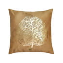 Подушка декоративная MATEX LUXURY ЛИСТ Размер: 45x45  карамельный, золотой  68-716 (68-716) 