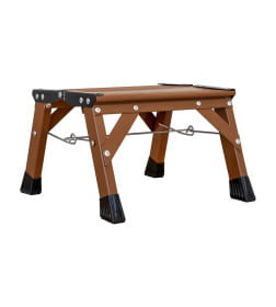 Подставка алюминевая 350х260 мм коричневая, черный башмак NV2127 Новая Высота 2127201-051