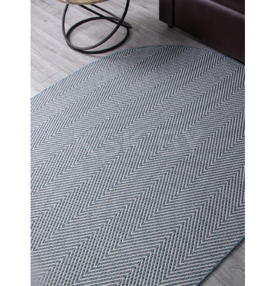 Ковер Merinos KAIR S156, 1,4*2, OVAL, BLUE
