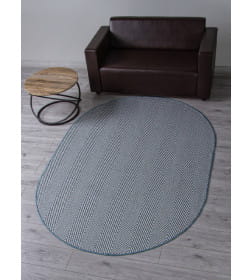 Ковер Merinos KAIR S156, 1,4*2, OVAL, BLUE