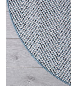 Ковер Merinos KAIR S156, 1,4*2, OVAL, BLUE