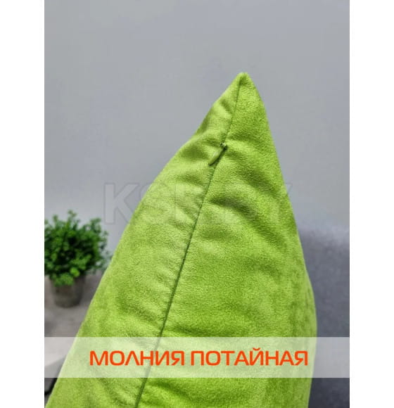 Подушка декоративная MATEX LUXURY ЛИСТ Размер: 45x45  фисташковый, золотой  68-730 (68-730) 