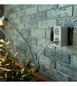 Умный сетевой разветвитель Wi-Fi 2 гнезда16A До 3680Вт USH-A102 2G-WF WHITE Uniel