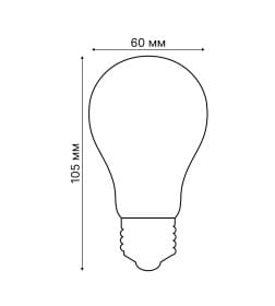 Умная лампа светодиодная Wi-Fi+Bluetooth диммируемая E27 7W A60 2700K-6500К Uniel