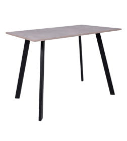 Стол SOLO 102х67, Бетон/черный