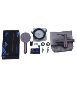 Смеситель для ванны и душа графит Fashun A53034-17