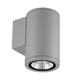 Настенный уличный светильник LED ULU-S21С-12W-6400K IP65 LIGHT серый Uniel