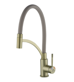 Смеситель для кухни бронза Fashun A54033-21