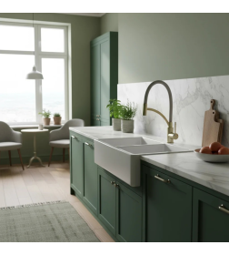 Смеситель для кухни бронза Fashun A54033-21