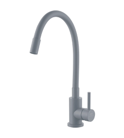 Смеситель для кухни серый Fashun A54101N-12A