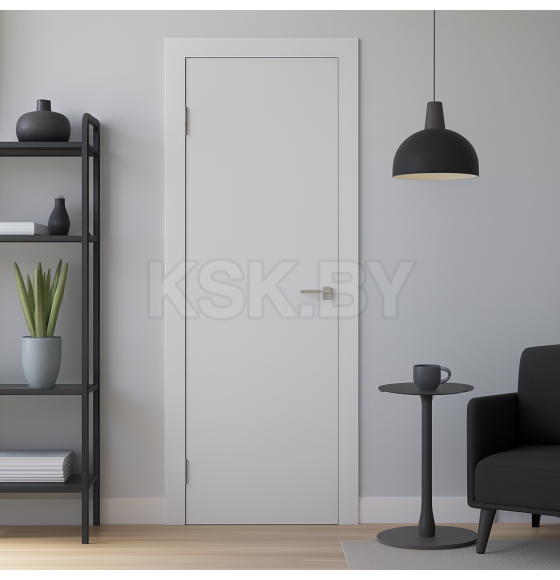 Дверное полотно "Эмаль" ПГ-00,900х2000, Эмаль,Грей