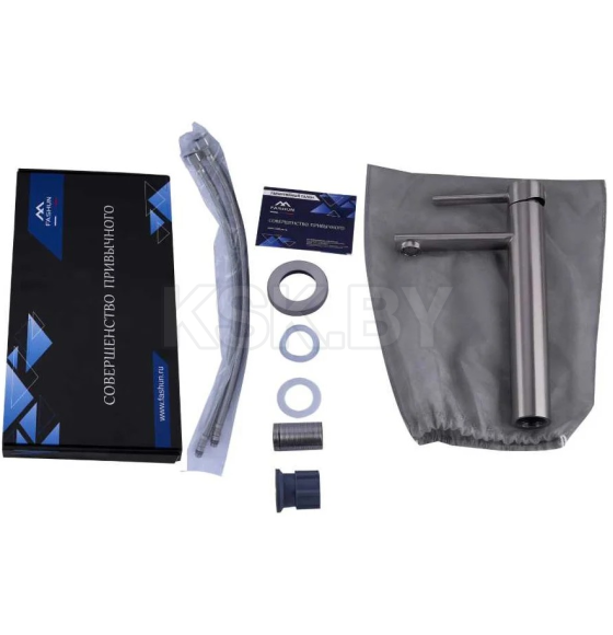 Смеситель для умывальника сатин Fashun A51234 (A51234) 