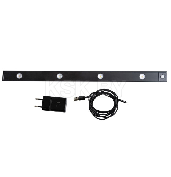 Светильник светодиодный для мебели ULI-F50-5W-4000K 600мм SENSOR IP40 черный Uniel (UL-00011957) 