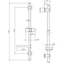 Душевая штанга FASHUN A8002 (A8002) 