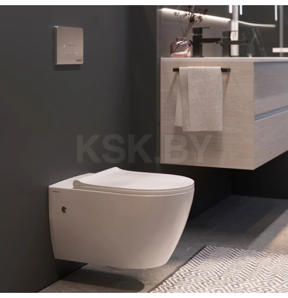 Унитаз подвесной BERGES MASCON 57 см, керамика (082028) 