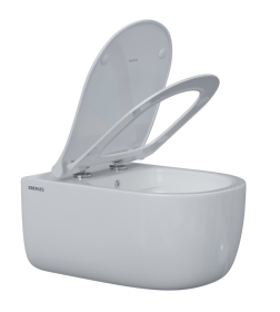 Унитаз подвесной BERGES EGO XL матовый белый Rimless 54 см,керамика