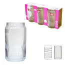 Набор стаканов 480 мл, 3 шт. прозрачный DA1747 Market Union (DA1747) 