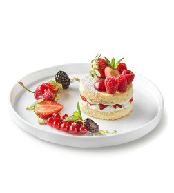 Тарелка с бортом 21 см Грангусто альта кучина 410714-990 Bormioli Rocco