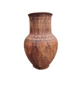 Гладыш (горшок) из красной глины 25с0.4490/1.0-1