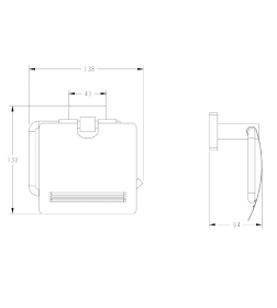 Держатель туалетной бумаги Fashun A2603