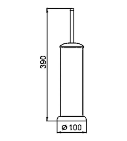 Напольный ершик FASHUN A903-8