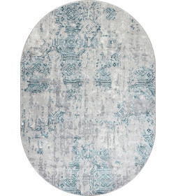 Ковер Merinos PALERMO F281, 1,6*2,3, OVAL, GRAY