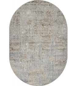 Ковер Merinos PALERMO F281, 1,6*2,3, OVAL, GRAY-GREEN