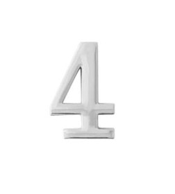 Цифра дверная Apecs DN-01-4-Z-CR