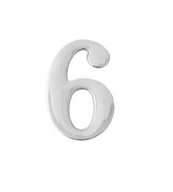 Цифра дверная Apecs DN-01-6-Z-CR