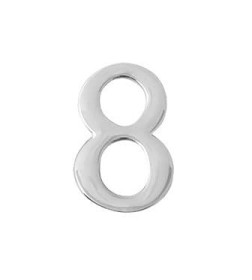 Цифра дверная Apecs DN-01-8-Z-CR