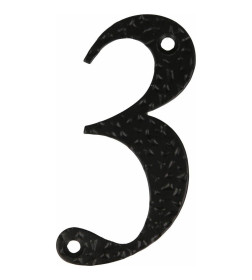 Цифра металлическая "3" Amig