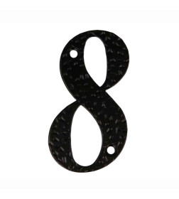 Цифра металлическая "8" Amig