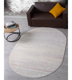 Ковер Merinos ZUMMA F026, 1,6*2,3, OVAL, PINK