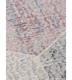 Ковер Merinos ZUMMA F257, 1,2*1,8, OVAL, PINK