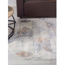 Ковер Merinos ZUMMA F257, 1,6*2,3, OVAL, ORANGE