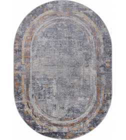 Ковер Merinos ZUMMA F258, 1,2*1,8, OVAL, ORANGE