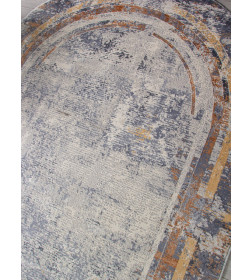 Ковер Merinos ZUMMA F258, 1,2*1,8, OVAL, ORANGE