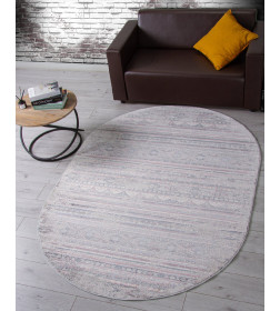 Ковер Merinos ZUMMA F260 0,8х1,5 м OVAL, PINK