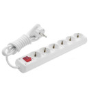 Удлинитель 6 розеток 3м c/з и выкл. белый BR-1566-315 Borsan (BR-1566-315) 