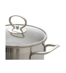 Кастрюля нерж. 3,0 ст.кр. "Лотос Классика" КЛ1-20С2