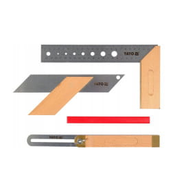 Набор столярных угольников 3 шт YATO