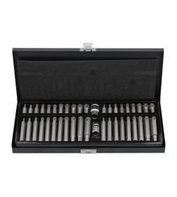 Набор специальных бит TORX SECURITY& RIBE (42пр) S2 HRC58-62 YATO