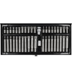 Набор специальных бит TORX SECURITY& RIBE (42пр) S2 HRC58-62 YATO