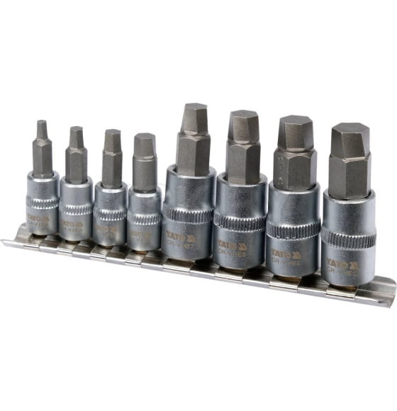 Набор бит-экстракторов для сломанных винтов YATO (YT-04580) 