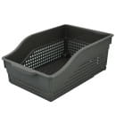 Контейнер "Лофт" хозяйственный на колесах широкий 305х210х125 (серый ) (622018) 