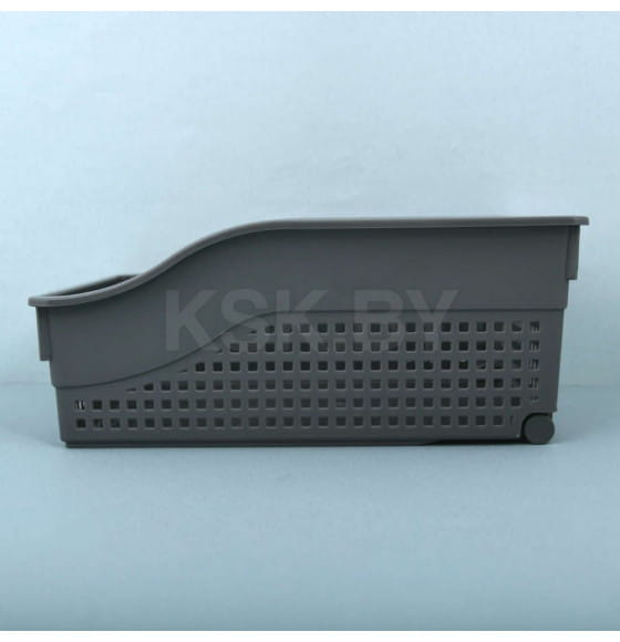 Контейнер "Лофт" хозяйственный на колесах широкий 305х210х125 (серый ) (622018) 