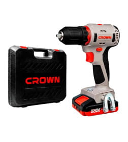 Дрель-шуруповерт аккумуляторная CROWN CT21091HX-2 BMC