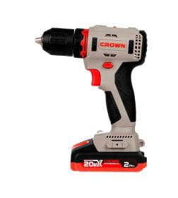 Дрель-шуруповерт аккумуляторная CROWN CT21091HX-2 BMC