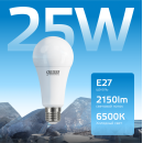 Лампа светодиод. Elementary E27 25W 220в. 6500K A70 Gauss (73235) 