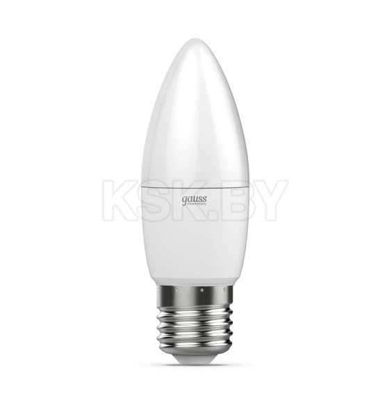 Лампа Gauss Elementary Свеча 12W 950lm 4100K E27 LED (30222) 